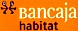 Anagrama de Bancaja Hábitat que figura en los folletos de publicidad urbanística.