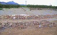 El cauce del ro Serpis en Almoines el 19 de diciembre de 1999.
