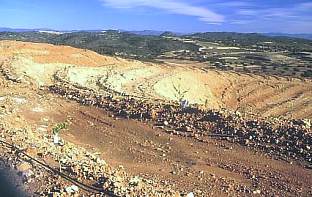 Montes de Pedralba el 5 de diciembre del 2000.(19950 bytes)