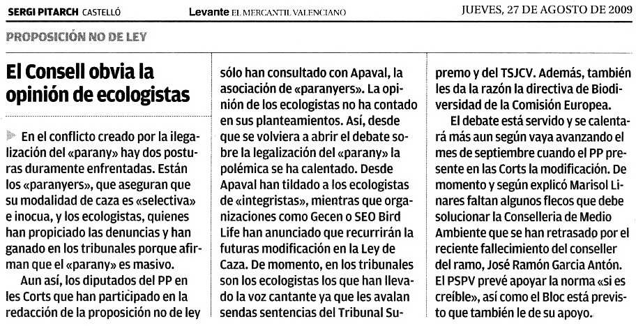 Los diputados del PP en Las Cortes han actuado de forma irresponsable en la redacción de la proposición no de ley